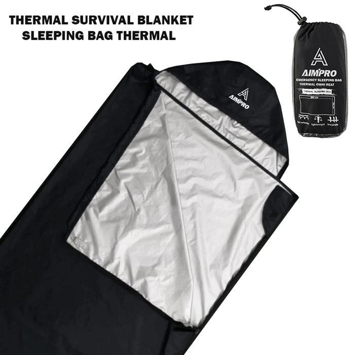 Kayak Outdoor - SLEEPING BAG THERMAL OMNI HEAT AIMPRO ULTRALIGHT
