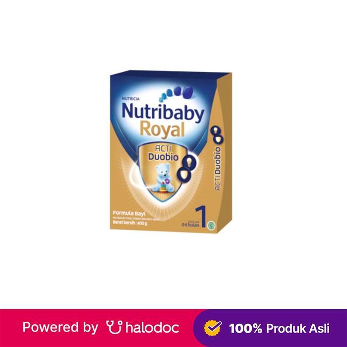 [Voucher] Nutribaby Royal 1 Formula Bayi Bubuk 400 g - Susu Bayi - Halodoc
