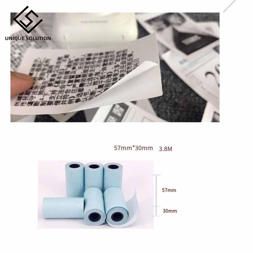 3 Rolls Printing for Paperang Sticker Paper Photo Paper for Mini Pocket Photo Printer for Paperang B