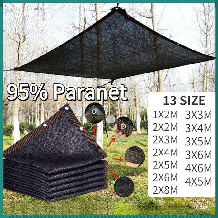 Paranet 95% Jaring Peneduh Hitam / Jaring Peneduh Ultraviolet / Jaring