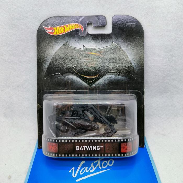 hot wheels dc batman v superman batwing hotwheels retro varian card djf59 toy diecast aircraft
