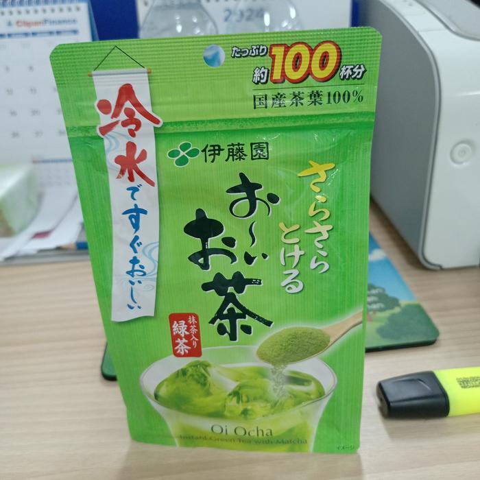 oi ocha instant Greentea with matcha