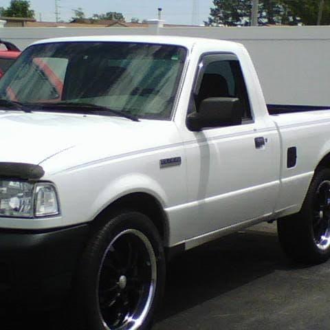 Aksesoris Talang Air Ford Ranger Model Tebal Quality Asli