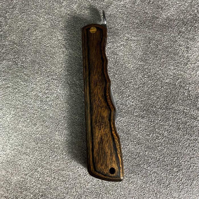 Pisau Saku Lipat Higonokami VG10 Warikomi KANEKOMA 100mm Walnut Handle