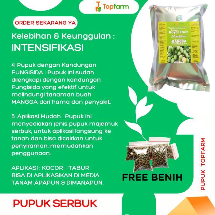 Lubis Gardening Pupuk Mangga Serbuk - Pupuk Khusus Pohon Mangga / Pupuk Penyubur Tanaman Mangga,