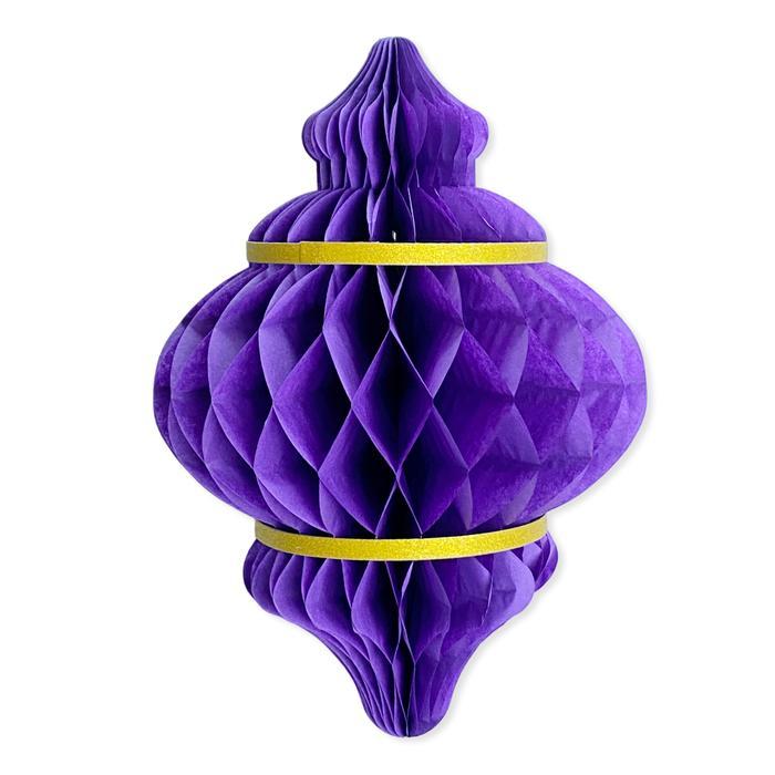 j6p4- Scoop Dekorasi Lebaran / Ramadhan Lentera Kertas Lipat 30Cm 65010100