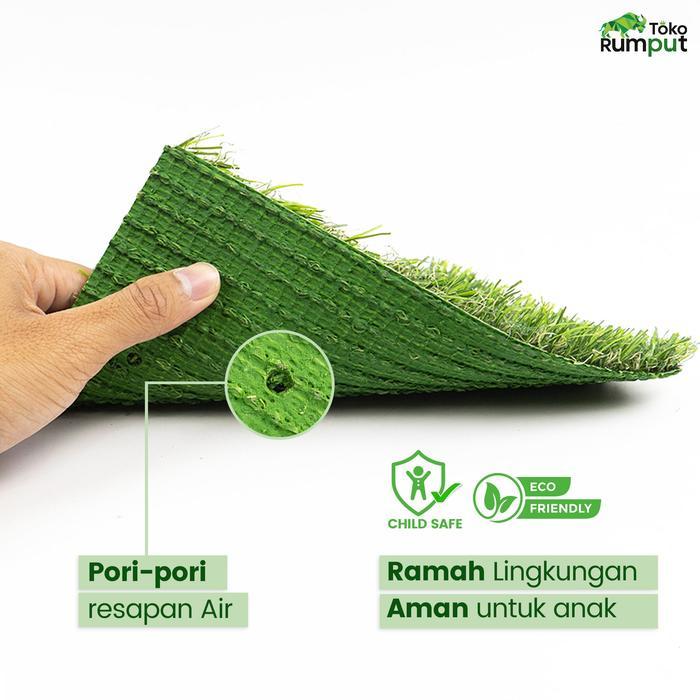 Mantabetul Rumput Sintetis Jepang 2 Cm - Tipe Ekonomis, Cocok Untuk Dekorasi & Lantai Indoor Bandung