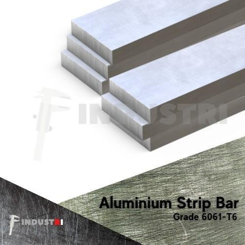Plat Strip Alumunium 5mm x 50mm Plat Aluminium dural 6061