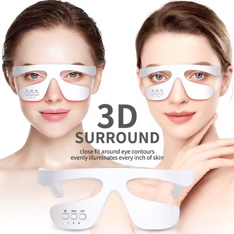 3D Eye Massager Anti-Aging Eye Massager Eyes Fatigue Relief Relaxation Relieve Dark Circles EMS Eye