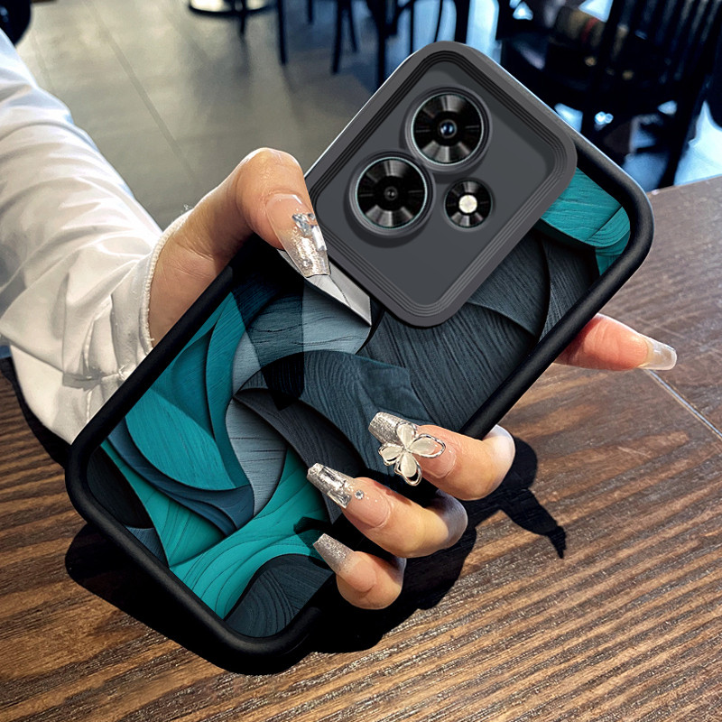 Casing Hp untuk Infinix Hot 30 Hot 30i Hot 30 Play Hot 20 Hot 20 Play Case Pola Tren Mode Asli Kasin