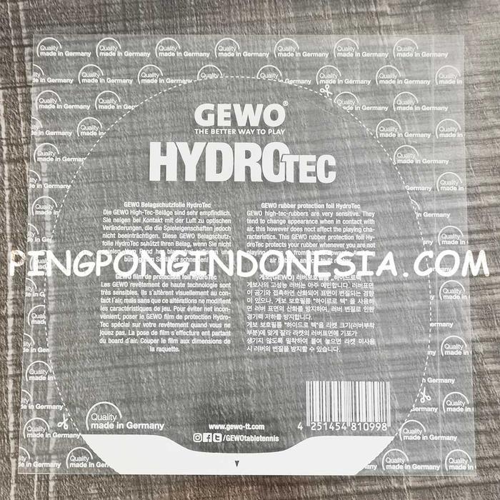GEWO HYDROTEC TENSOR RUBBER PROTECTION FOIL - PELINDUNG KARET PINGPONG