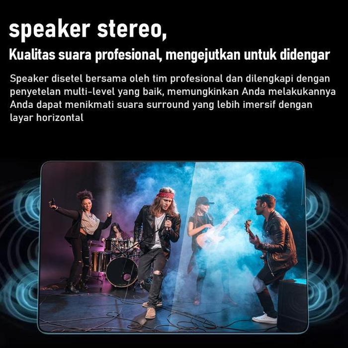 1e77- Cod-New Android 11 Inch Tablet Yiyo Murah 16+512 Computer Laptop Pc Onlinegame Anak