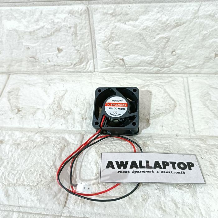 KIPAS 4X4CM 12V KIPAS 4CM FAN BRUSHLESS 4CM 40X40MM TEBAL HH SPEED