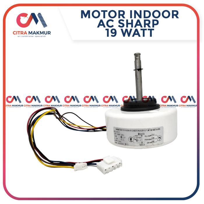 Motor Indoor Sharp 19 Watt AC Dinamo Blower 1 2 PK Plasma Cluster Kabel Listrik