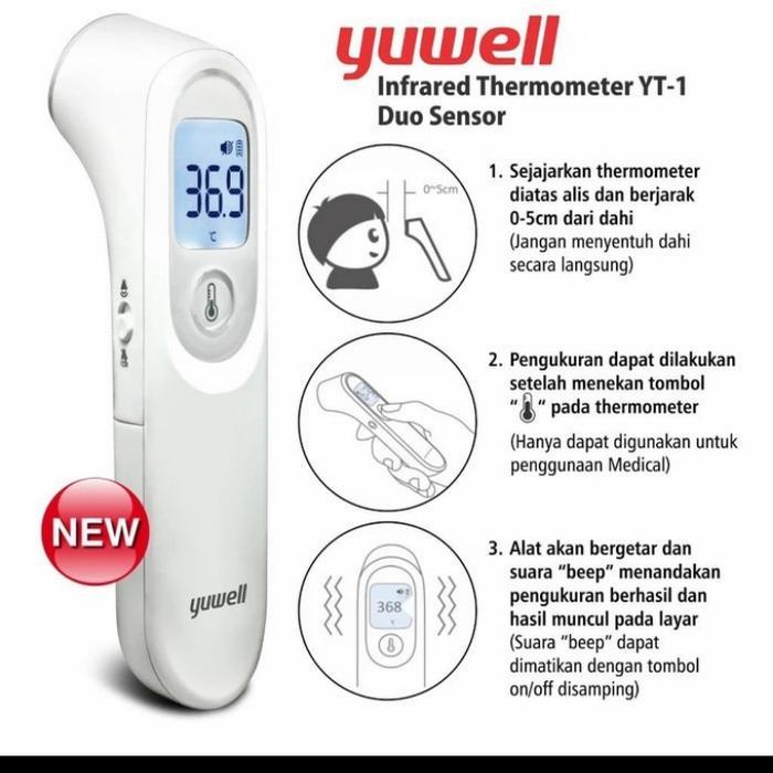 Thermometer Digital Dahi - Thermometer Infrared - Thermometer Yuwell