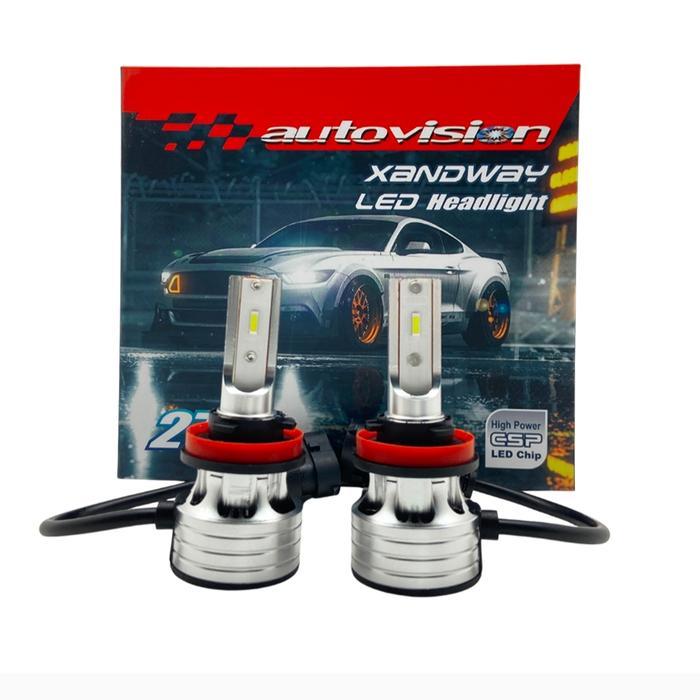 Lampu Led Autovision Xandway H11 27 Watt Citrus Bohlam Led Bulb