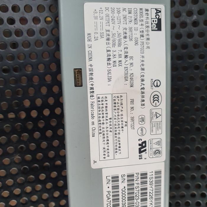PSU Server IBM Acbel Model PN FS7023