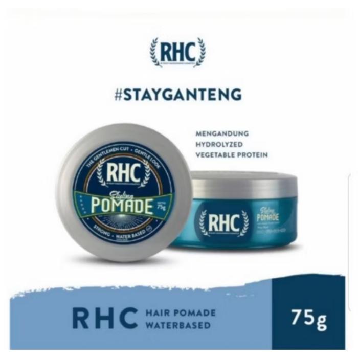 pkm7- Rudy Hadisuwarno Rhc Styling Pomade Strong Water Based 75 Gr Pomade