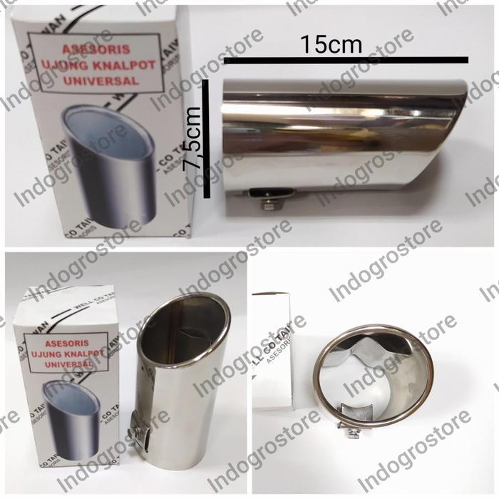 MUFFLER Buntut Ujung Knalpot Mobil All New XENIA TERIOS