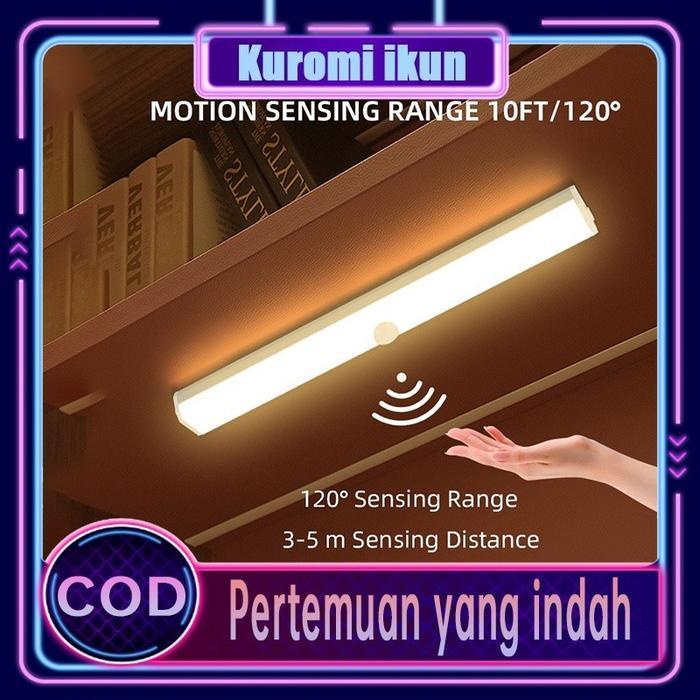 Lampu LED sensor tubuh manusia cerdas ultra-tipis/ Lampu Sensor Gerak Magnetic Motion Sensor Lampu