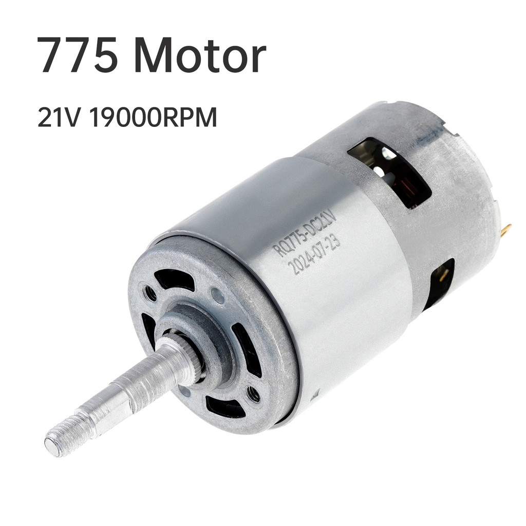 775 Dc Motor 21V 19000Rpm Universal Motor Replaces Part For Angle Grinder / Air Blower, 21V