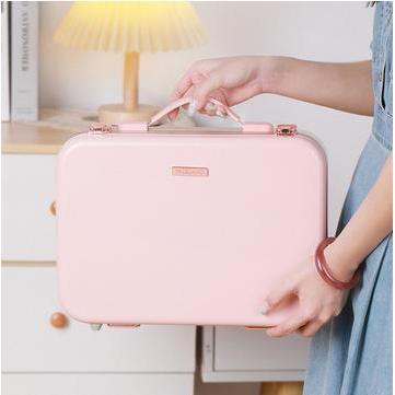 Promo! Tas Koper Jinjing Lampu Led Tempat Alat Make Up Kosmetik Kecantikan