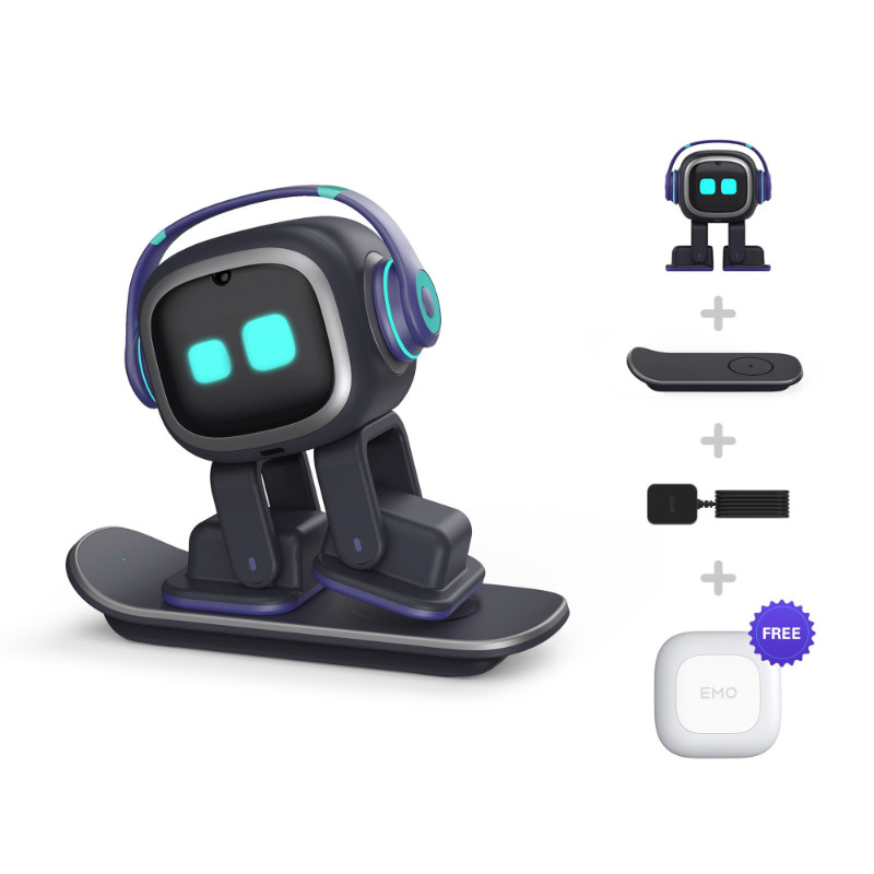 Emo Robot Electric Toy Anki Vector   Intelligent Voice Chat Electronic Pet  Ai  Christmas Gifts