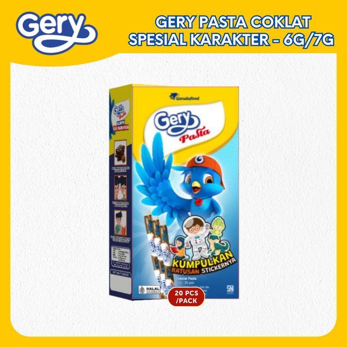 (ORIGINAL) HYA GERY - 1 BOX GERY PASTA COKLAT SPESIAL KARAKTER - 6G/7G TERMURAH TERPOPULER