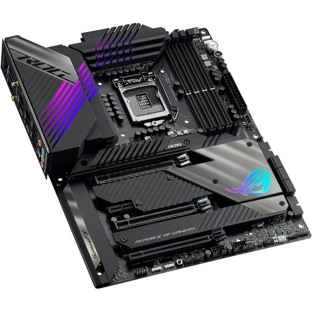 LGA 1200 Motherboard ASUS ROG MAXIMUS XIII HERO Intel Z590 motherboard 4×DDR4 128GB PCI-E 4.0 4×M.2 