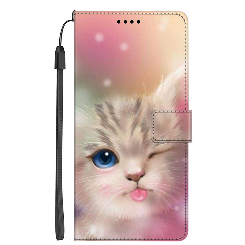 Flip Leather Case For OPPO Reno 4Z 5Z 2Z ZF 4 Lite 3 4 Pro 4G 5G Painted Phone Wallet Stand Book Cov