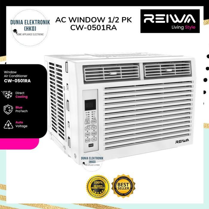 AC Window Reiwa 1/2 PK CW-0501RA CW0501RA AC Window 1/2 PK Reiwa CW 0501 RA Low Watt