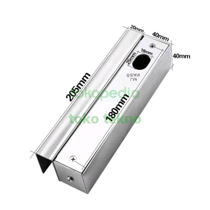 b8lv- Dropbolt 5 Wire + Breket Dropbolt Pintu Kaca - Akses Door ( 1 Set )