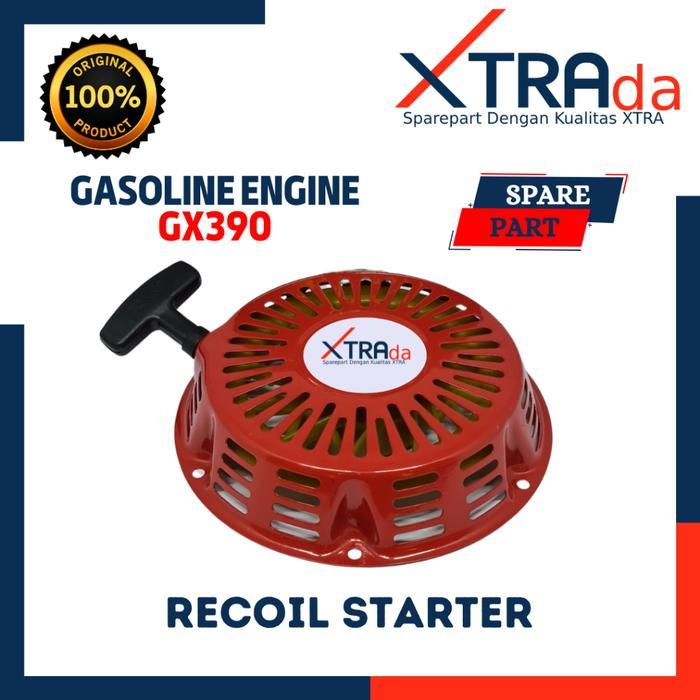 Engkol Starter Recoil Starter GX390 mesin penggerak GX390 xtradapart