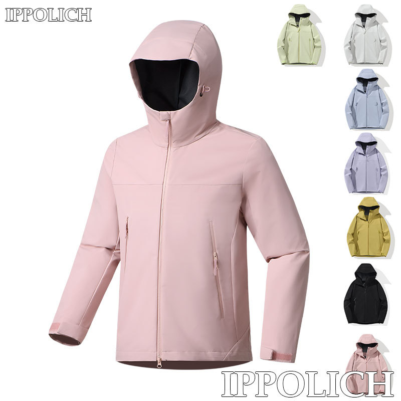 Outdoor Sports Jacket Hooded Men Waterproof Windproof Jacket Women Autumn Camping Waterproof