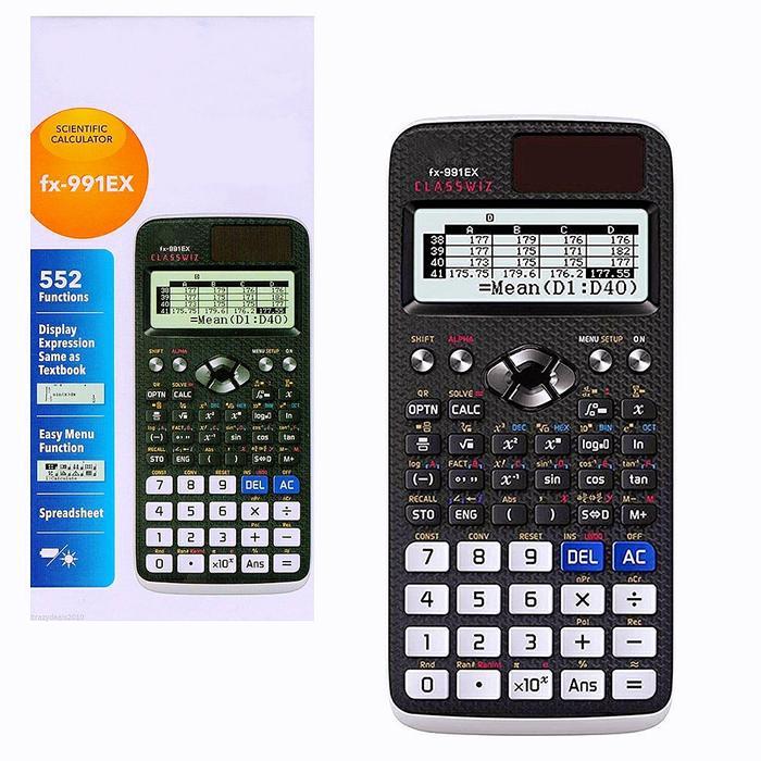 FX-991EX fx991ex Fx-991Ex Scientific Calculator Classwiz scientific Calculator Black Student Exam