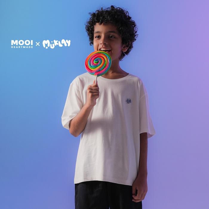 ruko- Mooi X Muklay Kaos Anak Unisex T-Shirt Basic Kids