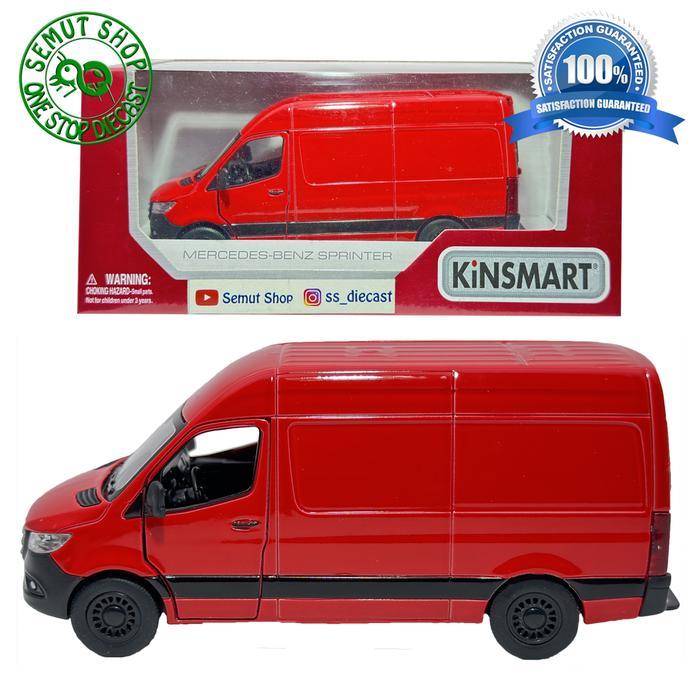 Kinsmart Mercedes-Benz Sprinter Miniatur Mobil Van Mercedes Sprinter Kode 1252