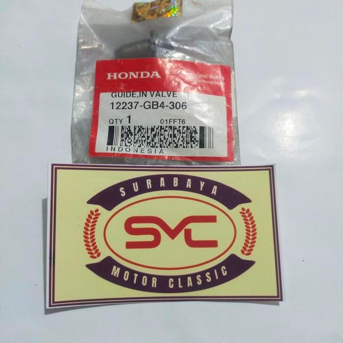 Sale 12237-Gb4-306 Bos Klep Guide In Valve Astrea Grand Prma Win Star Supra X 100 Ori Ahm