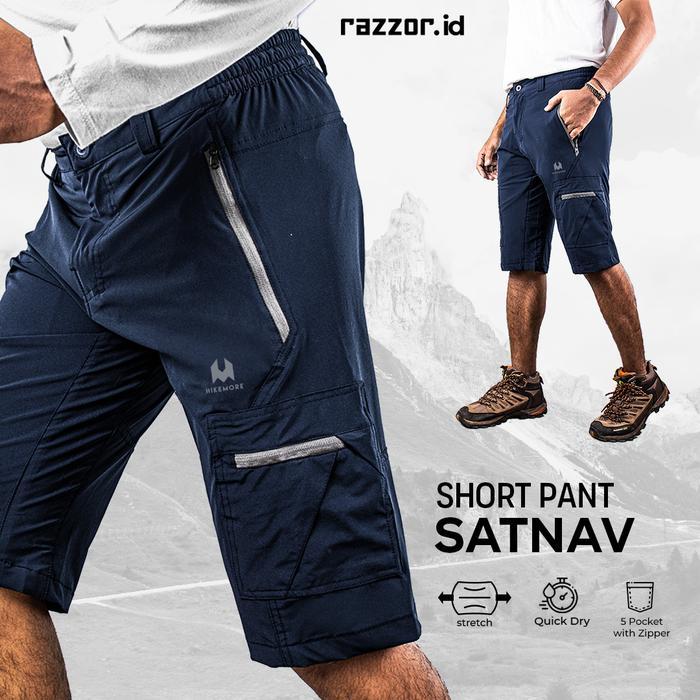 Consina - Celana Pendek Pria Wanita Gunung Outdoor Quick Dry Satnav Ori