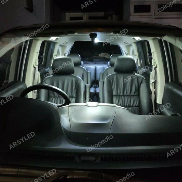 Lampu Plafon Kabin Honda Freed Double Blower Isi 5 Led Super Terang