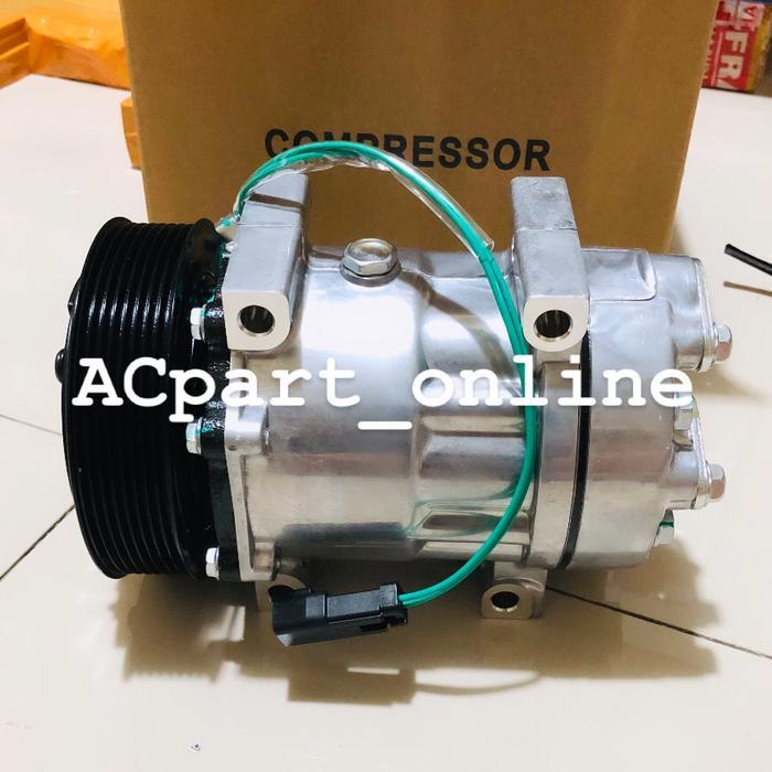 Mantab Kompresor Compressor Ac Mobil Alat Berat Truk Truck Volvo Terlariss 