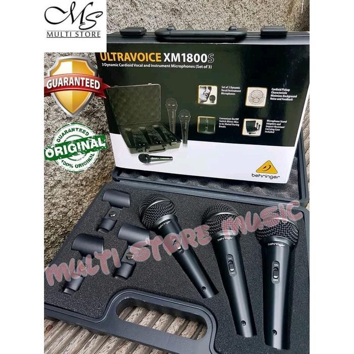 Promo Behringer XM1800 S / XM1800S / XM 1800 S Dynamic Microphone isi 3 Mic
