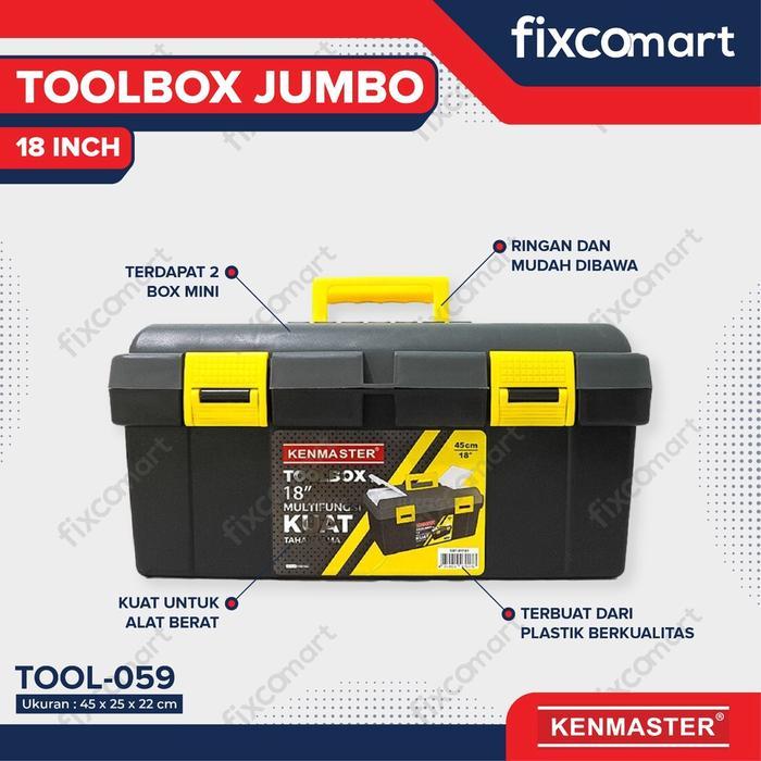 Kenmaster Tool Box Besar 18 Inch