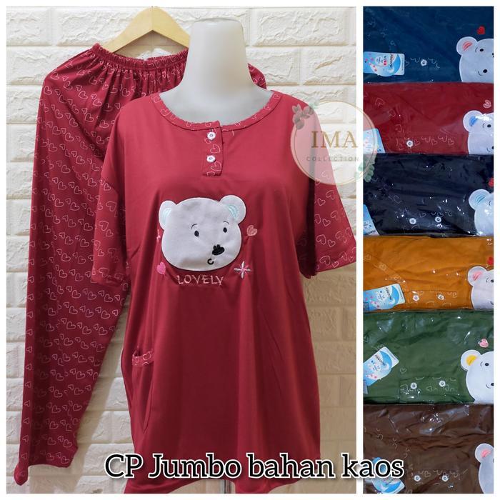 New BABYDOLL CP JUMBO BAHAN KAOS
