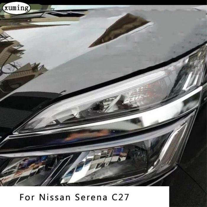 Langsung diproses Headlamp untuk Nissan Serena C27 Chrome