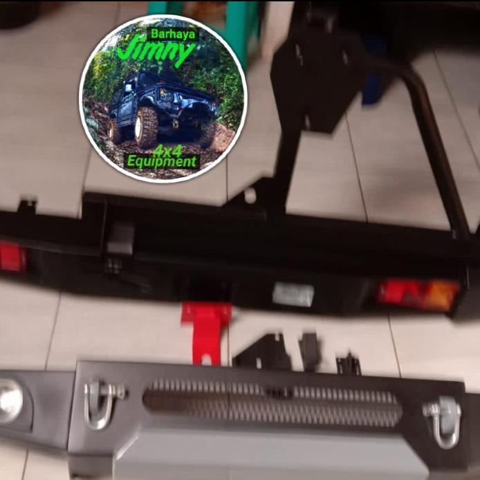 BEMPER DEPAN KATANA SET BELAKANG JIMNY DUDUKAN BAN SEREP VARIASI ARB
