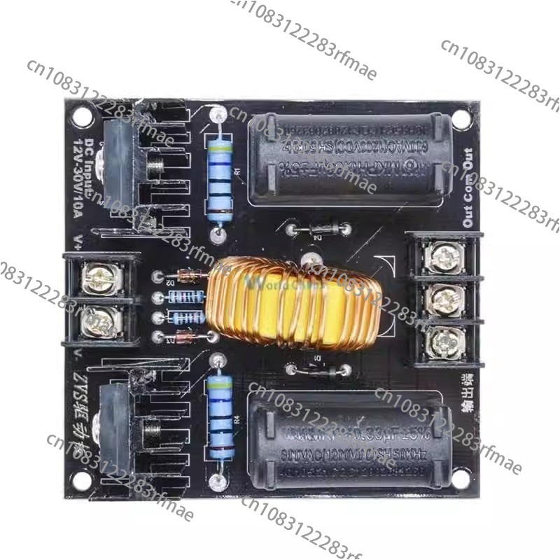 Zvs 15A Induction Heater Circuit Power Heating Module Low Voltage For Flyback Driver Power With Coil