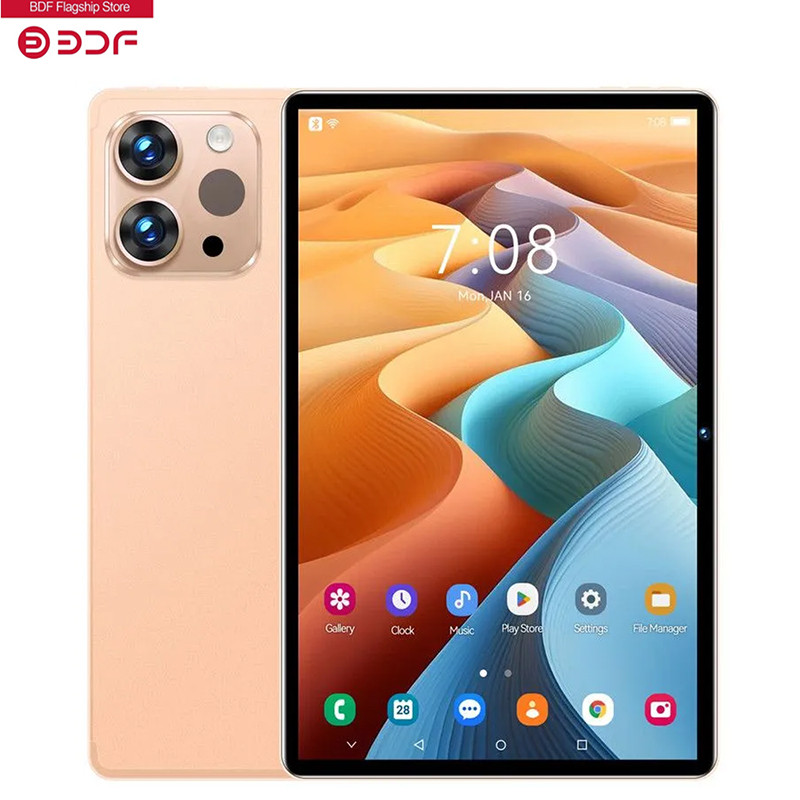 New 10.1 Inch Android 13 Tablet Pc 4Gb Ram 64Gb Rom Dual Cas Octa Core Dual Sim 3G Phone Call Bt