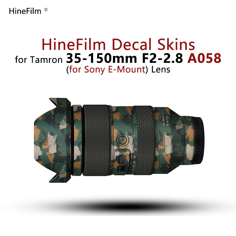 Hinefilm Skin For Tamron 35 150 Sony Lens Sticker For Tamron 35-150Mm F2-2.8 Di Iii Vxd A058 Lens