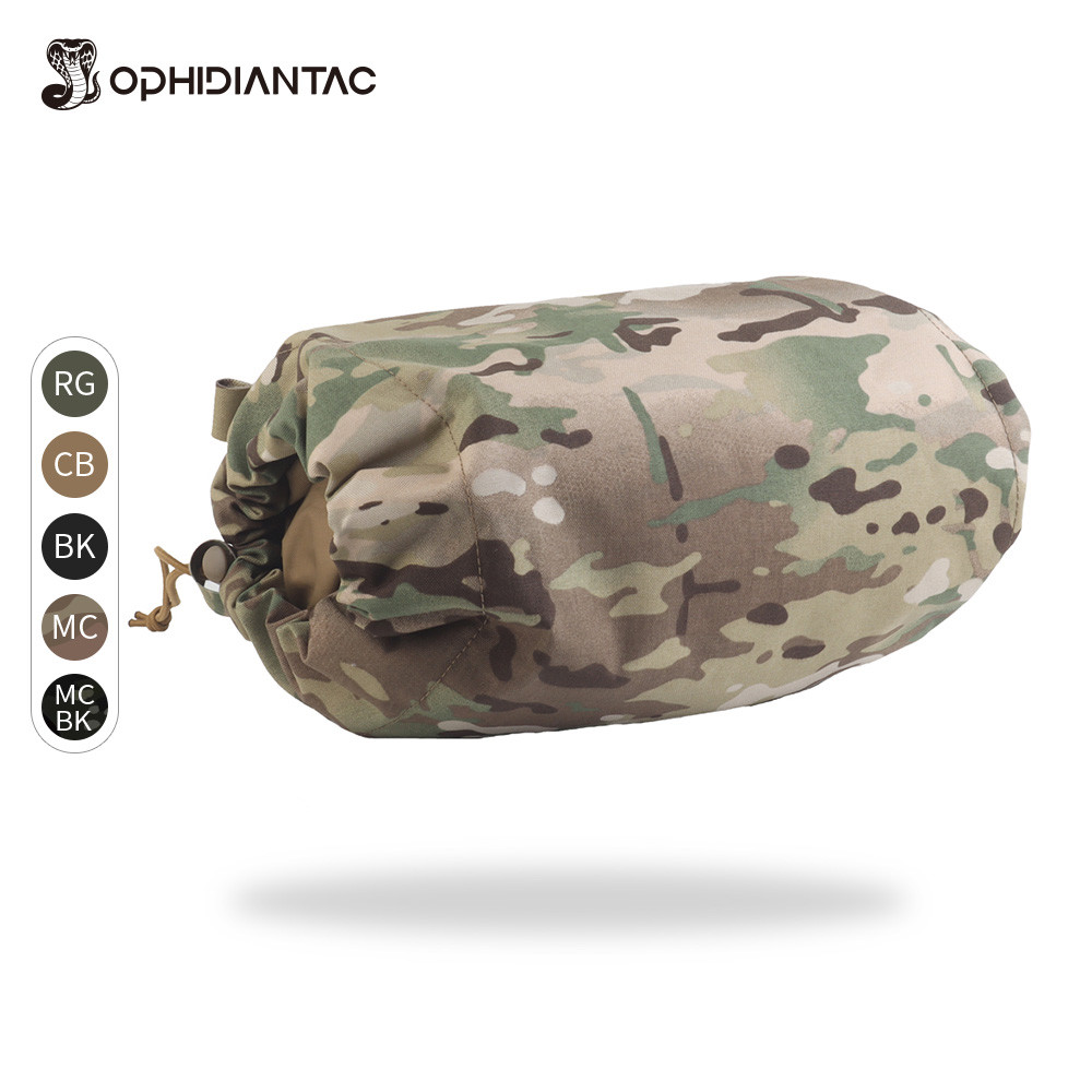 Ophidiantac Multi-Functional Gas Mask Storage Bag Vest Hanging Panel Bag Molle Installation Hunting